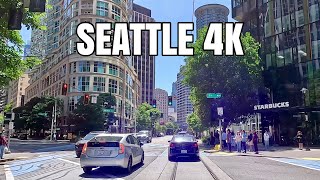 Downtown Seattle 4K Drive Tour