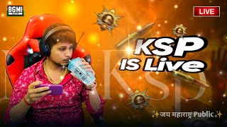 AAICHYA GAVAT  MARATHI STREAMER🚩👑🌍🧡  || MR KSP || BGMI LIVE STREAM CLASSIC GAMEPLAY