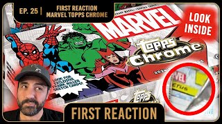 First Reaction to Marvel Topps Chrome