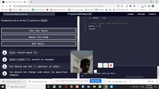Learn Basic JavaScript Decrement a Number with JavaScript freeCodeCamp org