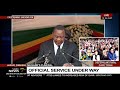 Kenya's President Uhuru Kenyatta pays tribute to Mugabe