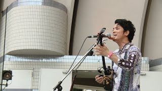 お客さんと歌う！宜保和也「へその音」【OKINAWAまつり2019 in 代々木公園】