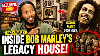 Inside Bob Marley’s Legacy House 🔥 Ziggy Marley Gets Personal!