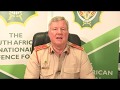 Chief SANDF Education Trust Maj Gen Anderson Interview