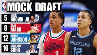 2026 NBA Mock Draft After the NBA Draft Combine | FULL First Round