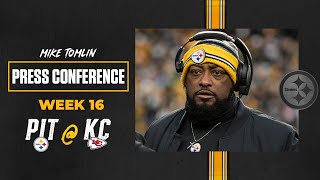 Steelers Press Conference (Week 16 at Chiefs): Coach Mike Tomlin | Pittsburgh Steelers