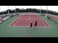 sahaja yamalapalli and karla montalvo in doubles match of college tennis usa