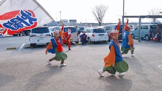 2023.12.10 道の駅 上品の郷 よさこい 演舞 蒼天爛華 『真心』