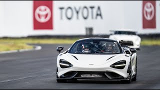 Sonoma Raceway in the McLaren 765LT