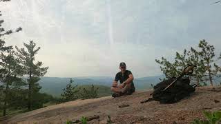 Peaked Mountain and Middle Mountain NH Solo Hike in 4k