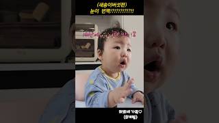 눈이 번쩍 뜨이는 맛 #아기 #8개월아기 #육아 #baby #귀여운아기 #cute #아기영상 #육아브이로그 #cutebaby #이유식 #이유식먹방 #아기일상 #성장일기 #육아일기