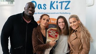 WWE and KiTZ Heidelberg join forces in the fight against pediatric cancer