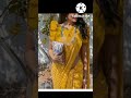 yellow saree for haldi ceremony haldi outfit haldiceremony haldioutfits shorts shortvideo