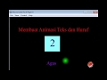 MEMBUAT ANIMASI TEK'S DAN ANGKA -MACROMEDIA FLASH