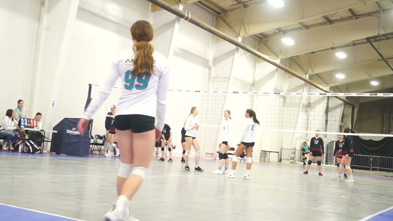 2023 NCVA Girl's Premier League Aspire V.s 15 Teal ..Kinga 4th - YouTube