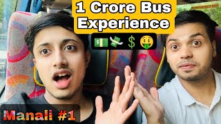 Aligarh to Manali | Manali vlog | Luxury Bus Experience