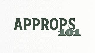 Approps 101 - Ag/FDA Subcommittee Chairman Harris & Interior Subcommittee Chairman Simpson