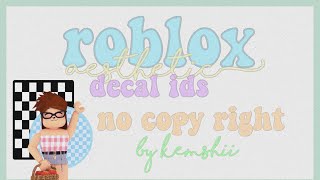 Roblox Decal Ids Music Aesthetic - roblox idgaf song id