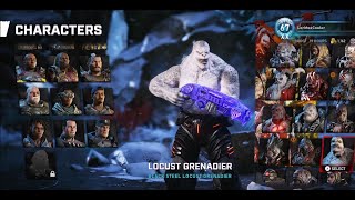 Gears 5 All COG , Swarm & Weapon Skins Final Cosmetic Showcase DLC Gameplay 1-3-2025 @LorMoeCooler
