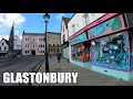 Glastonbury - Somerset - England - Glastonbury Town Centre - 4K Virtual Walk