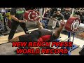 Heaviest Full Meet Bench Press - Thomas TD Davis