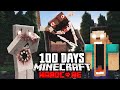 I Survived 100 Days in the SCARIEST MODPACK in Hardcore Minecraft