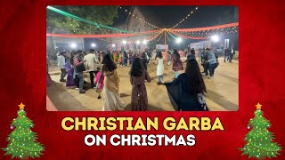 Christians celebrate Christmas with unique Garba dance in Ahmedabad, India