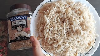 Daawat Brown Basmati Rice Review | Rs 149 per KG | Daawat Brown Basmati Rice Recipe | How to cook?