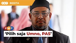 Tak perlu keliru status MN, pilih saja Umno, PAS tolak parti lain, kata Khairuddin