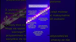 Fakty psychologiczne | Tiktok