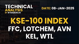 #psx  KSE 100 INDEX 08-JAN-2025 - FFC, LOTCHEM, AVN, KEL, WTL  - Technical Analysis by @TradeDojo