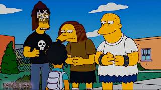 THE SIMPSONS - Black Haired Friend!