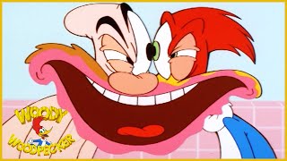 Woody Woodpecker Show | Woody Vs Wally Best Moments | Funny Moments | Cartoons For Kids