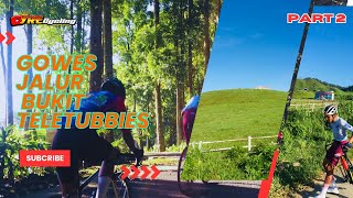 Gowes Ke Jalur Bukit Teletubbies Cilongok