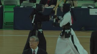 2018 세계검도선수권대회(17wkc) Women's invid match KOR7 J.CHOI (최주원) VS GBR3 J.LIWANPO