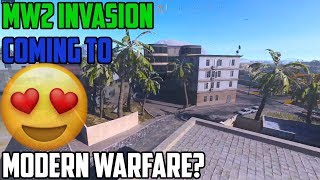 Modern Warfare: CRAZY EASTER EGG Mw2 Map Invasion Coming In DLC? - CoD MW EASTER EGG