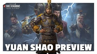 Yuan Shao Faction Preview Fates Divided DLC | Total War: Three Kingdoms