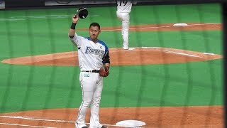 ＜2019.3.30オリックス戦3回裏2アウト1塁＞中田翔がレフトスタンドへの同点２ランホームランを放つ！