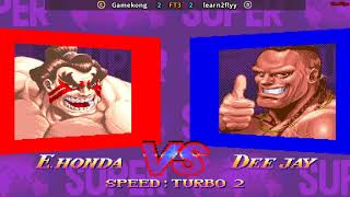 09.05.2020 | Super Street Fighter 2 Turbo X | FT3 Gamekong vs learn2flyy | FightCade2