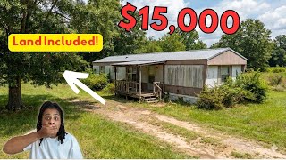 How To Find Cheap Mobile Homes With Land Included On Zillow- Under $30k