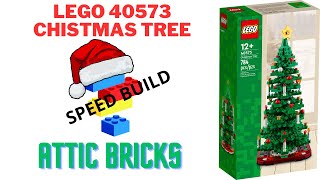 LEGO SEASONAL 40573 albero di Natale SPEED BUILD