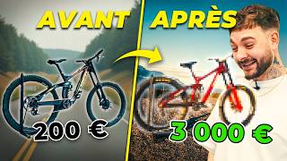 PIMP MY BIKE #11 : Transformation de rêve pour son vieux VTT DH !