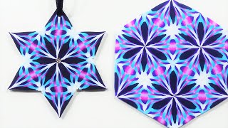 Star Cane Gift Tags/Decorations in Polymer Clay