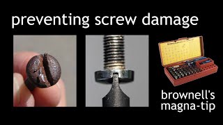 stop damaging your screw heads! Brownells Magna-Tip Sets