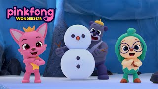 Searching for a Snowman | Pinkfong Wonderstar | Animation & Cartoon For Kids | Pinkfong Hogi