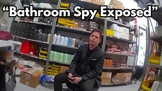 Bathroom Spy Camera Triggers Felony Arrest | Crime Rays