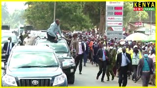 See what happened as Uhuru passed by Kirinyaga