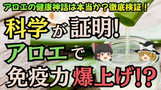 【ゆっくり解説】アロエの健康神話は本当か？科学的根拠を探る