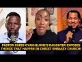 CHRIS OYAKHILOME’S DAUGHTER EXPOSES THINGS THAT HAPPEN IN CHRIST EMBASSY CHURCH. #prophetlovylelias