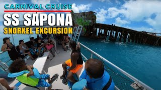 Bimini Shipwreck Snorkeling \u0026 Dive: SS Sapona | Resort World Bimini Tour (Shot on Insta360 ONE X2)